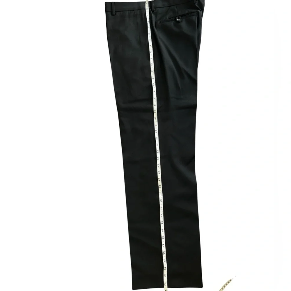 Banana Republic Black Wool Men’s Suit 40S Blazer & 34x34 Dress Pants